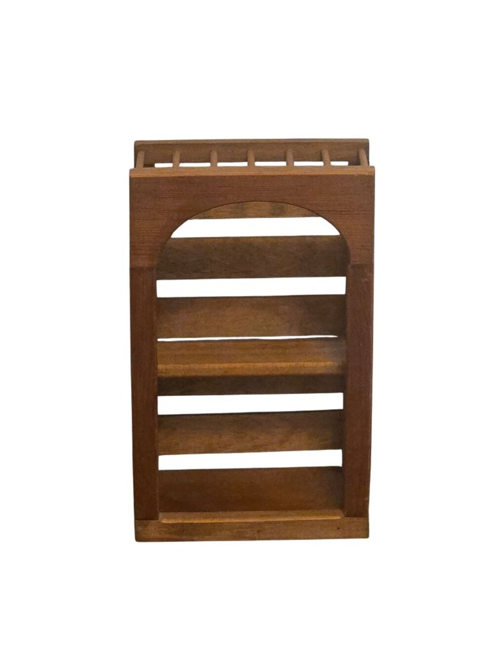13" Tall Wooden Display Shelf For Craft Shows or Collectibles